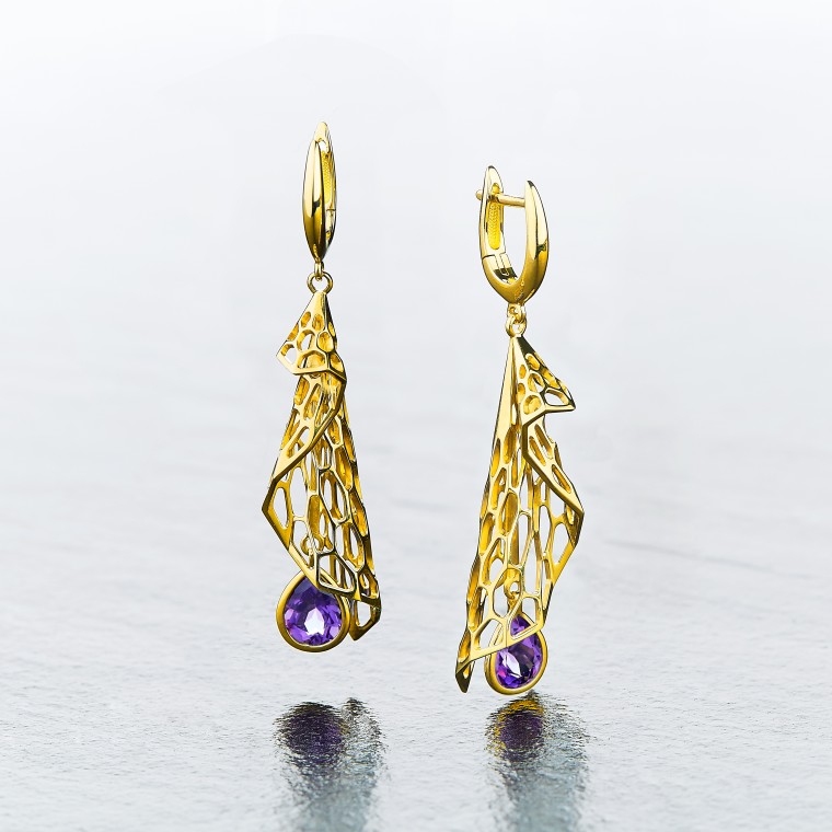 Earrings from the Ballet.Concept collection