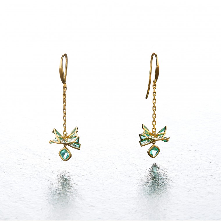 Earrings from the Ballet.Cocktail collection