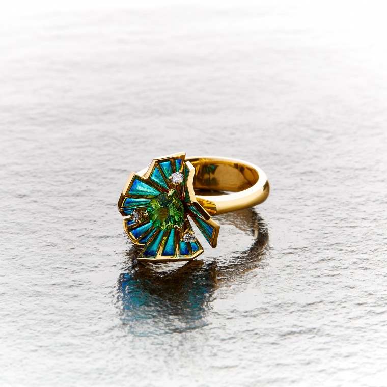 Ring from the Ballet.Cocktail collection